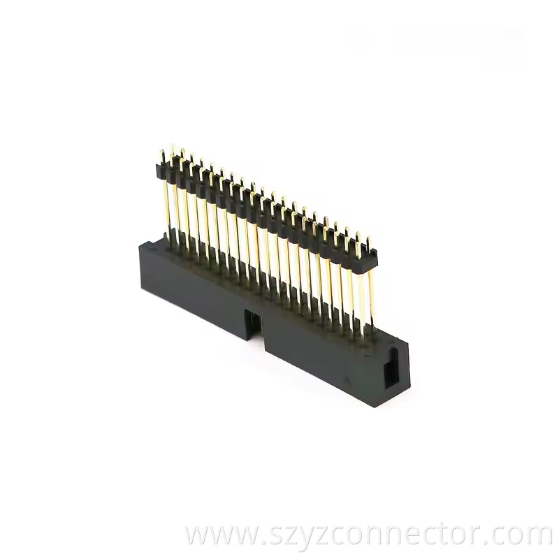 2.54mm Pitch Box Header Straight Add Pin Header Plastic H8.8mm 6P-64P (3)